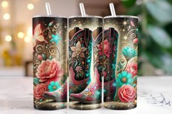 Boots Tumbler Wrap | Sublimation | Tumblers Product Image 1