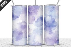 Flowers Tumbler Wrap | Sublimation Design | Tumble PNG Product Image 3