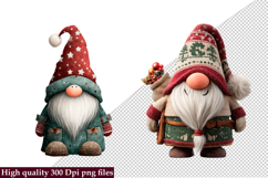 Christmas Gnome Funny Clipart png Product Image 1