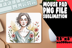 Timeless mouse PAD PNG Magic, Beauty Woman Product Image 1
