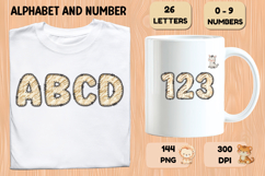 Safari Alphabet PNG - Letters &amp; Numbers Clipart 300 DPI Product Image 6