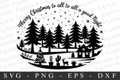 Merry Christmas Svg | Christmas svg | Svg cut file Product Image 1