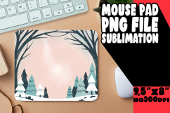 BRIGHT MOUSE PAD SUBLIMATION STYLE, Christmas Product Image 1