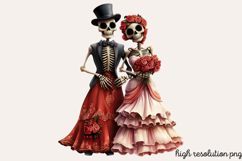 Da de Los Muertos Sublimation PNG Product Image 1