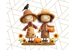 Scarecrow Festival Friends PNG Clipart Product Image 4