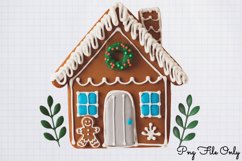 Cute Boho Christmas Watercolor Clipart Bundle Product Image 17