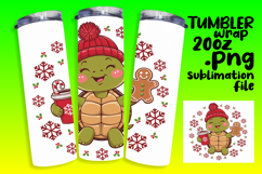Tailored 20oz Tumbler Wraps , Christmas Product Image 1