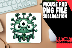 Bright MOUSE PAD Inspirational Design, Monster Product Image 1