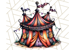 Spooky Carnival Characters Clipart PNG, Halloween Clipart Product Image 4