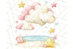 Under the Sea Nursery Clipart, Ocean Animals PNG Product Image 4