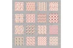 16 Seamless Christmas Gnomes Digital Papers Product Image 9