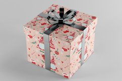 16 Seamless Christmas Gnomes Digital Papers Product Image 6