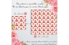 16 Seamless Christmas Gnomes Digital Papers Product Image 8
