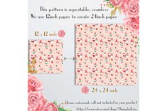 16 Seamless Christmas Gnomes Digital Papers Product Image 7