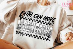 Faith Can Move Mountains Png, Christian Gift Png, Faith Png Product Image 2