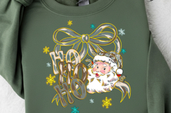 Preppy Santa Camo PNG, Ho Ho Ho Camo Png, Camo Christmas Png Product Image 3