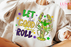 Happy Mardi Gras Png, Mardi Gras PNG, Fleur De Lis coquette Product Image 2