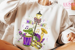 Mardi Gras PNG, Preppy Mardi Gras Y'all Png Product Image 2