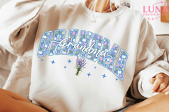 Grandma PNG, Floral Wildflower Grandma Design, Mothers Day Product Image 2
