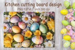 Easter eggs and flowers for cutting glass board sublimation Product Image 1