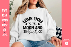 Love quotes SVG Design, Love SVG layered design Product Image 1