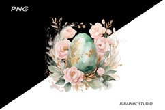Easter Clipart, Easter Egg Clipart, Easter Bunny Png Product Image 1