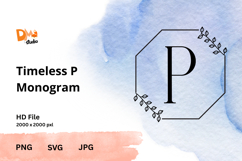 The Timeless Monogram Product Image 1