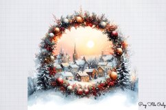 Christmas Winter Scenes Clipart PNG Product Image 1