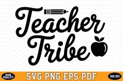 Teacher Tribe SVG | Quotes | SVG Cut files Product Image 1