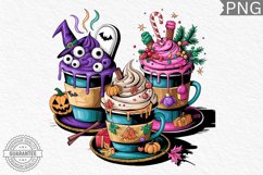 Hallothanksmas PNG, Hallothanksmas Coffee Sublimation Product Image 1