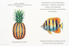 Tropical Summer Clipart Product Image 2