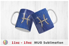 Pisces Zodiac Sign - 11oz-15oz Coffee Mug. Product Image 1