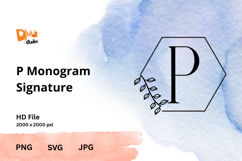 Monogram Signature Product Image 1