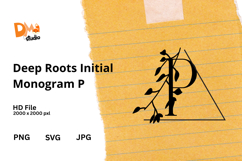 Deep Roots Initial Monogram Product Image 1
