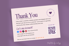 Editable Thank You Card Template for Small Business | Canva Product Image 6