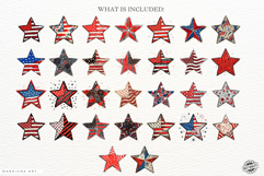 4th of July Stars Clipart Product Image 4