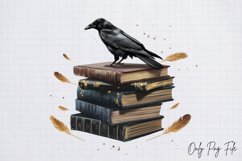 Books Halloween Clipart PNG Product Image 1