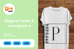 Magical Forest Monogram Symbol Product Image 1