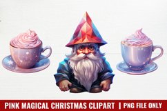 Pink Magical Christmas Sublimation Product Image 1