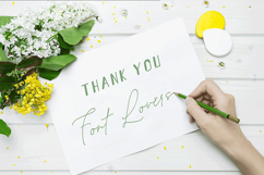 August &amp; LENGKING Script &amp; Display 6 Font Product Image 15