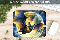 Rat Mouse pad Sublimation - Halloween Animal PNG Design Product Image 1