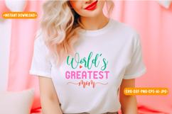 Mother&#039;s day SVG Bundle, SVG Cut file design Product Image 6
