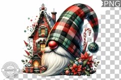 Christmas Gnome Sublimation - Clipart PNG Design Product Image 1