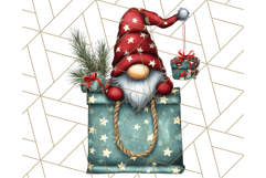Christmas Gnome Clipart, Holiday Gnomes PNG Illustrations Product Image 4