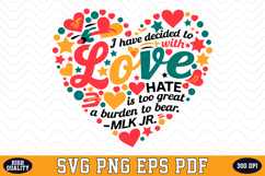 I have decided to with Love SVG Design | SVG Cut files Product Image 1