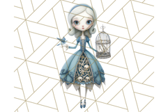 Creepy Dolls Clipart PNG Haunted Toy Characters Product Image 4