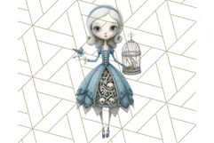 Creepy Dolls Clipart PNG Haunted Toy Characters Product Image 4