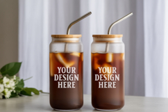 16oz Libbey Can Glass Mockup , libbey glass mockup, beer can Product Image 1