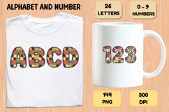 Autism Awareness Doodle Letters Puzzle Piece Alphabet PNG Product Image 6