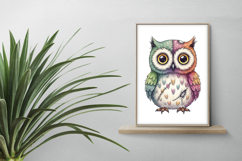 Stitched Owl Doll Big Eyes Halloween Voodoo PNG Product Image 2